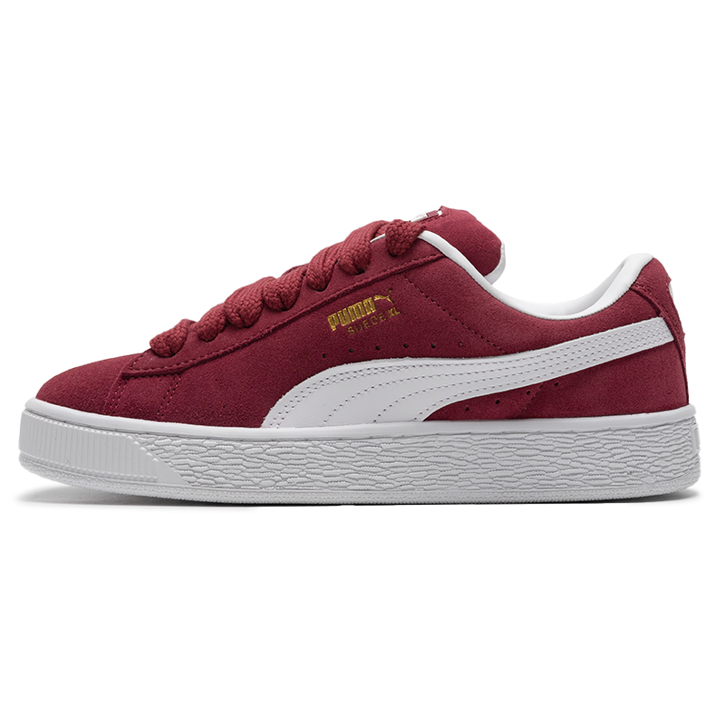 Men'S Shoes Puma Sports - 남녀 공용 푸마 레드 스니커즈, 골드