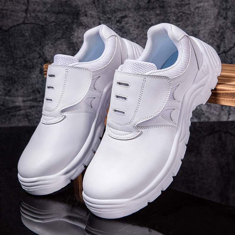 Men Shoes White Colour - 남성용 빅 사이즈 패션 스틸 토