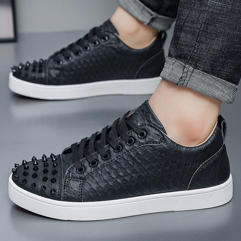 Men Shoes Dior - 2026 새로운 패션 리벳 남성 보드화