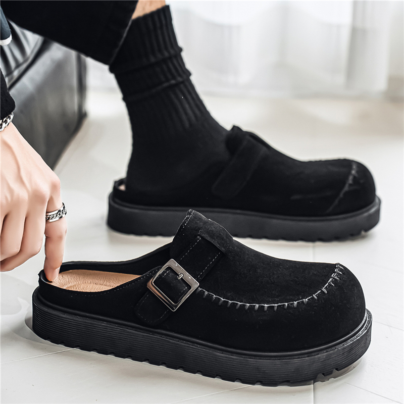 Men Shoes Loafers - 여름용 남성 슬립온 캔버스 천 신발