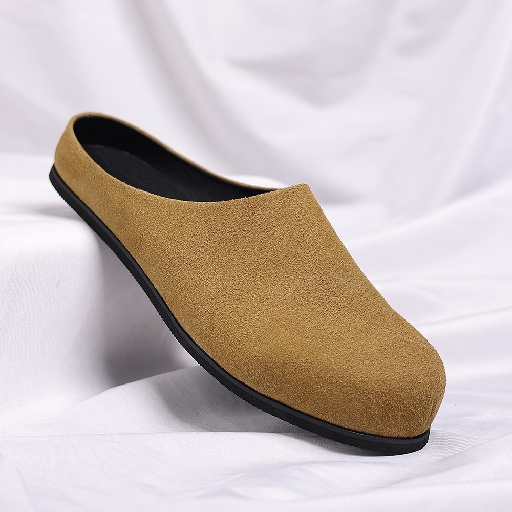 Men Shoes Formal - 남성용 캐주얼 비즈니스 미용사 하프 슈즈,