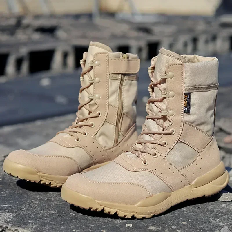 Men'S Training Shoes - 여름 전투 훈련 부츠 작업 신발