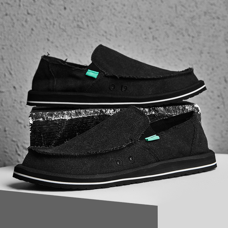 패션 스니커즈 남성 로퍼 통기성 좋은 새 봄 수제 캔버 - Men Shoes Loafers 리뷰 및 가격