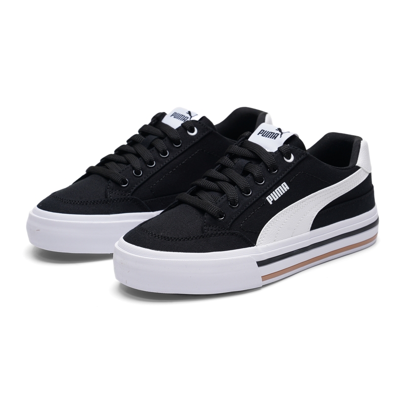 남녀공용 푸마 레트로 캔버스 화이트 스니커즈, 로우탑  - Men'S Shoes Puma Sports 리뷰 및 가격