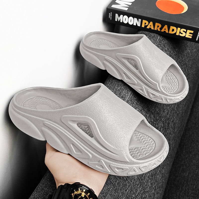 Y2K 2026 뉴 코리안 스타일 그레이 슬리퍼 유니섹 - Men Shoes 2026 리뷰 및 가격