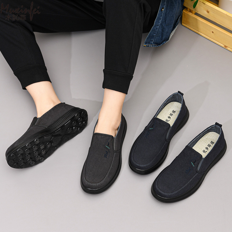 2026 봄/가을 신상 캔버스화 남성 통기성 편안한 천 - Men Shoes Loafers 리뷰 및 가격