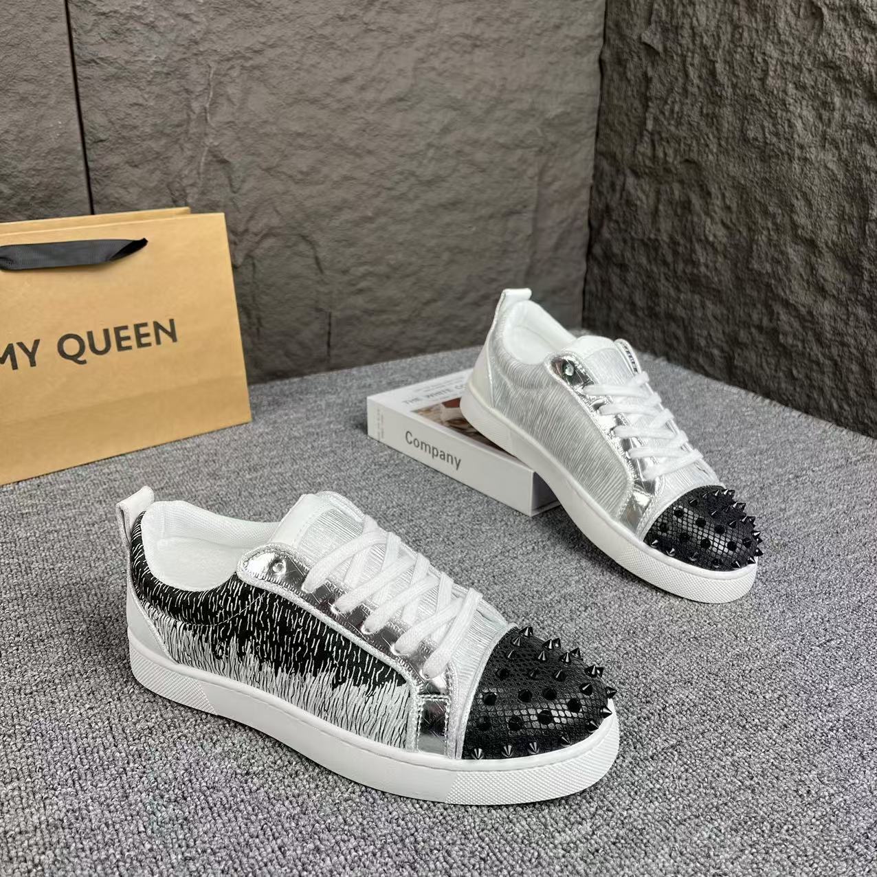 남성용 신발 2026 봄과 가을 리벳 스팽글 로우컷 레 - Men Shoes Dior 리뷰 및 가격