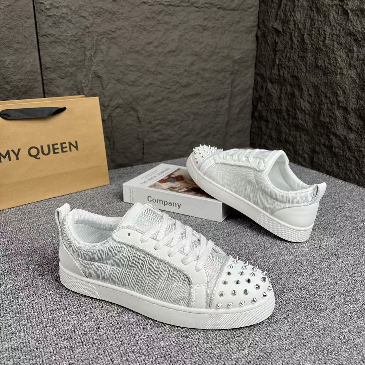남성용 신발 2026 봄과 가을 리벳 스팽글 로우컷 레 - Men Shoes Dior 리뷰 및 가격