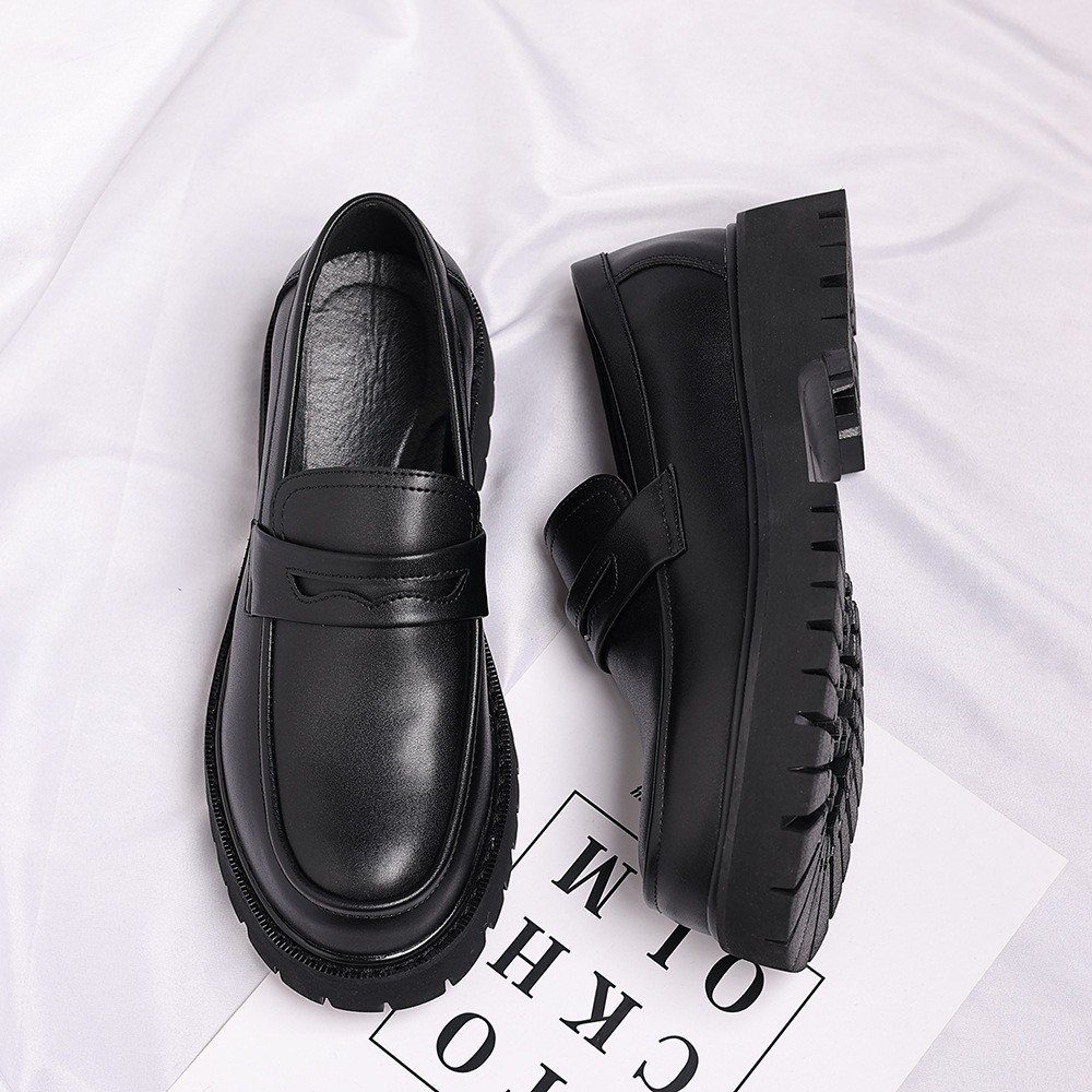 새로운 남성 로퍼 슬립온 PU 가죽 캐주얼 신발 영국  - Men'S Shoes Temu 리뷰 및 가격