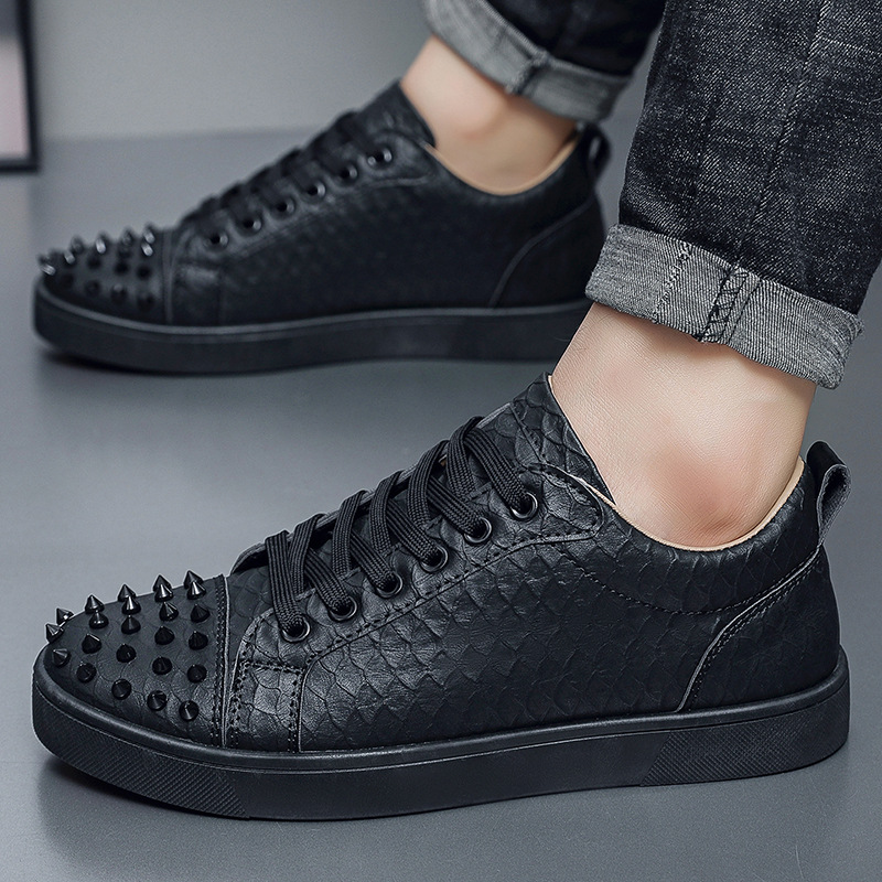 2026 새로운 패션 리벳 남성 보드화 젊은 감각의 캐 - Men Shoes Dior 리뷰 및 가격