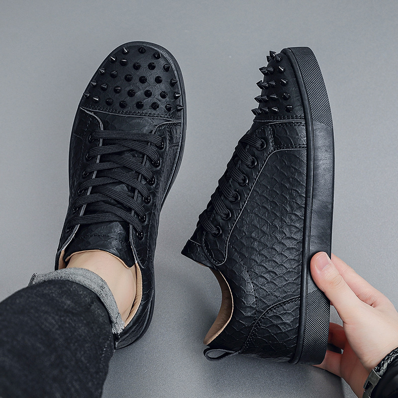 2026 새로운 패션 리벳 남성 보드화 젊은 감각의 캐 - Men Shoes Dior 리뷰 및 가격