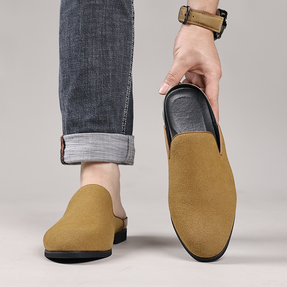 남성용 스웨이드 뮬, 남성용 로퍼, 정장용 슬리퍼, 디 - Men Shoes Formal 리뷰 및 가격
