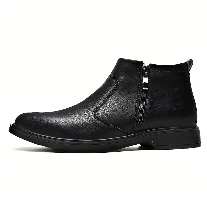 남성용 가을 겨울 신상 하이탑 가죽 신발, 지퍼가 달린 - Men Shoes Formal 리뷰 및 가격