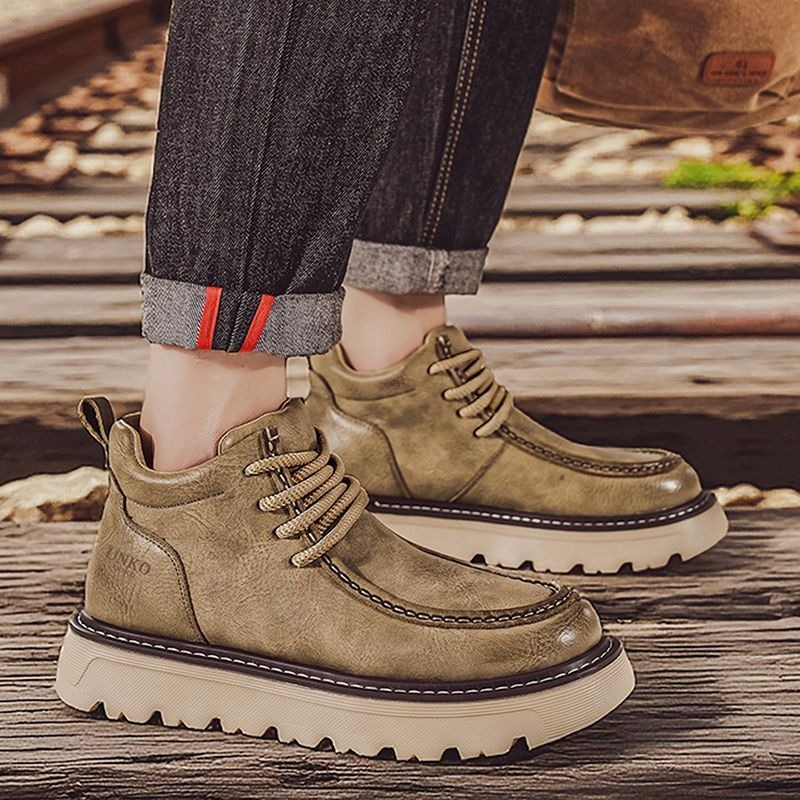 남성 겨울 첼시 부츠 영국 스타일 플랫폼 높이 증가 따 - Men'S Shoes Increase Height 리뷰 및 가격