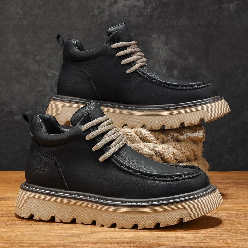남성 겨울 첼시 부츠 영국 스타일 플랫폼 높이 증가 따 - Men'S Shoes Increase Height 리뷰 및 가격
