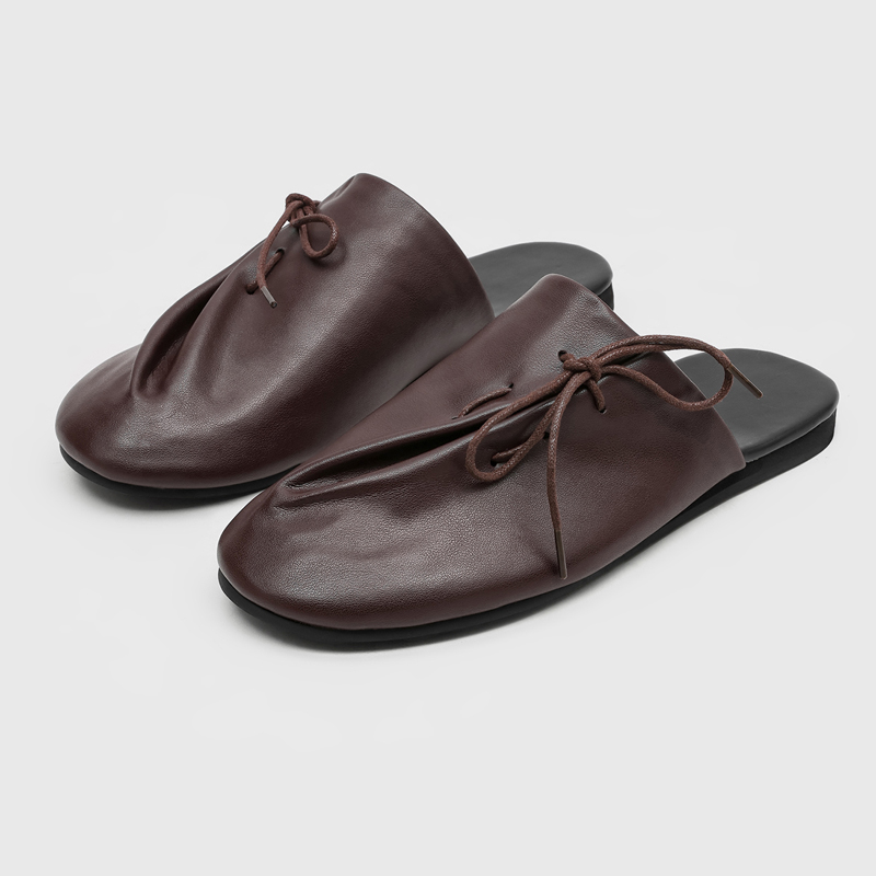 새롭고 세련된 편안한 남성용 하프 슬리퍼 사선 스트랩  - Men'S Shoes Temu 리뷰 및 가격