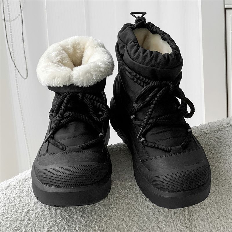 디자이너 신상 남성용 스노우 부츠 겨울용 하이탑 앵클  - Men'S Shoes Temu 리뷰 및 가격