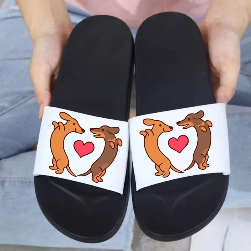 2026 새로운 여름 슬리퍼 사랑스러운 닥스훈트 강아지 - Men Shoes 2026 리뷰 및 가격