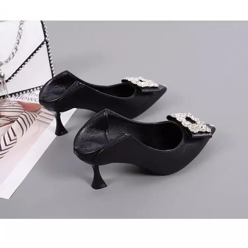 여성 섹시 하이힐 클래식 여성용 펌프스 가을 가죽 드레 - Men Shoes Formal 리뷰 및 가격