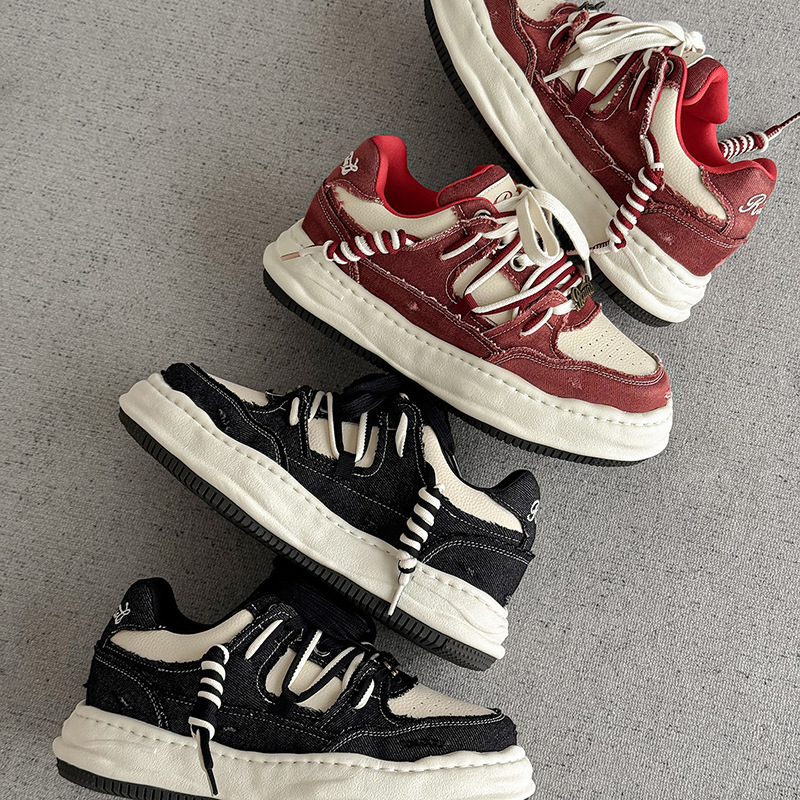 남성 키높이 신발 10cm 엘리베이터 슈즈 레트로 두꺼 - Men'S Shoes Increase Height 리뷰 및 가격