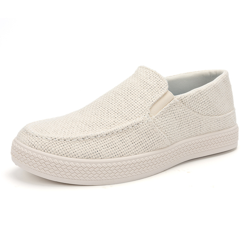 남성 린넨 슬립온 로퍼 통기성 있는 직조 원단 갑피 내 - Men Shoes Loafers 리뷰 및 가격