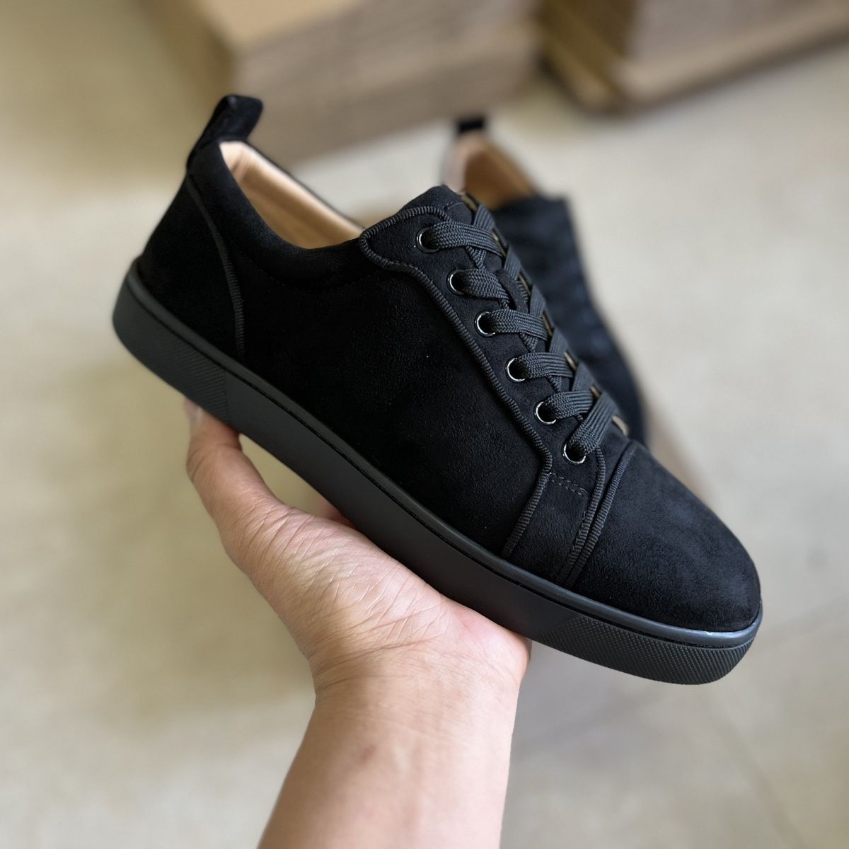 고품질 새 남성용 레드 슈즈 패션 스웨이드 로우컷 남성 - Men Shoes Dior 리뷰 및 가격