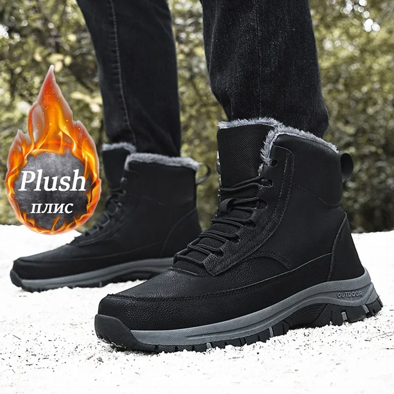 신상 남성용 겨울 방수 가죽 스노우 부츠, 초보온 남성 - Hiking Boot Waterproof 리뷰 및 가격