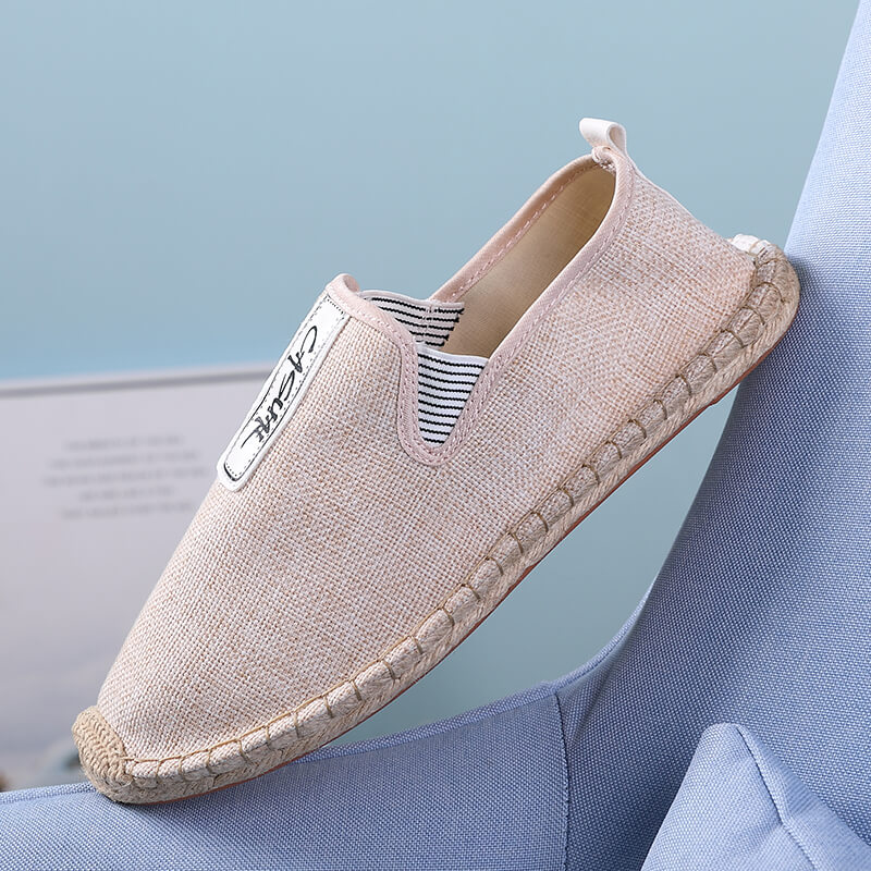 린넨 남성 캐주얼 슈즈 로퍼 남성 플랫 슈즈 위빙 피셔 - Men Shoes Loafers 리뷰 및 가격