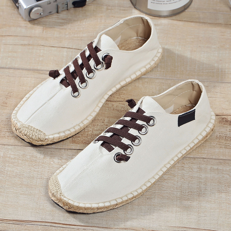 봄 여름 천 신발 멋진 스트리트 스타일 플랫 남성 캐주 - Men Shoes Loafers 리뷰 및 가격